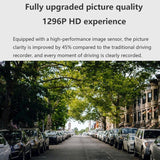 Hd Night Vision Car Front And Rear Dash Cam - 5 Screen - 45-Degree Angle