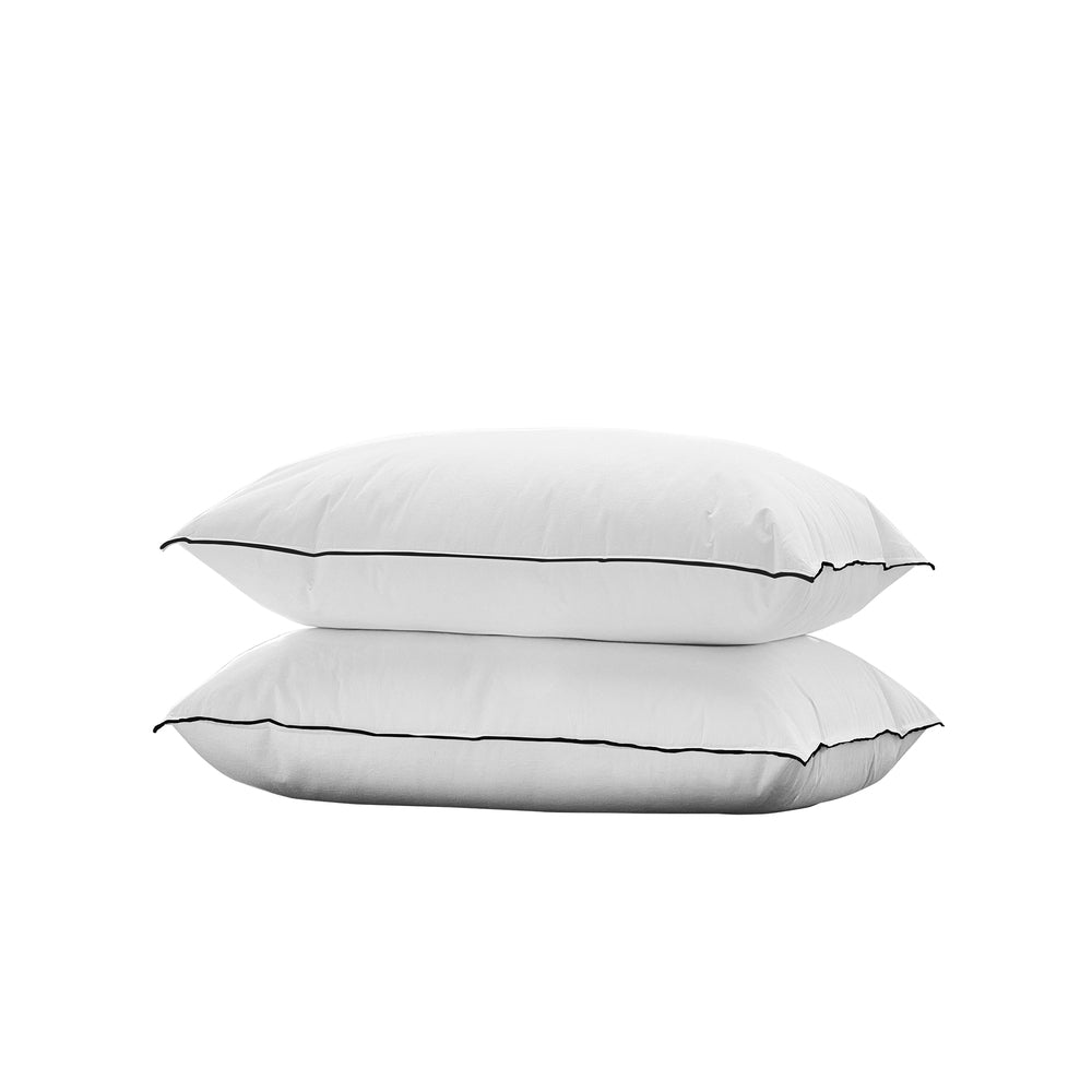 Bedra 75 x 50cm Pillow with Duck Feather Twin Pack