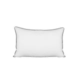 Bedra 75 x 50cm Pillow with Duck Feather Twin Pack - Side View