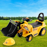 Keezi Ride On Car Toys Kids Excavator Bulldozer Sandpit Digger Car Pretend Play