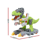 Keezi Kids Dinosaur Ride On Push Car Toy with Spray Function Indoor Outdoor Toys - Front View