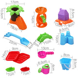 Keezi Kids Sandpit Pretend Play Set Sand Water Table Chair Outdoor Beach Toy - Side View
