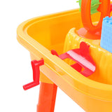 Keezi Kids Sandpit Pretend Play Set Sand Water Table Chair Outdoor Beach Toy - 45-Degree Angle