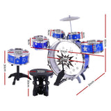 Keezi 11 Piece Kids Drum Set - Front View