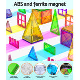Keezi 100pcs Kids Magnetic Tiles Blocks Building Educational Toys Children Gift - 45-Degree Angle