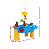 Keezi Kids Sandpit Pretend Play Set Outdoor Toys Water Table Activity Play Set - Front View