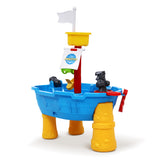 Keezi Kids Sandpit Pretend Play Set Outdoor Toys Water Table Activity Play Set - Side View