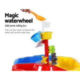 Keezi Kids Sandpit Pretend Play Set Outdoor Sand Water Table Beach Toy - 45-Degree Angle