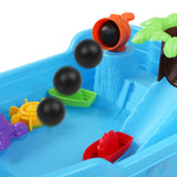 Keezi Kids Sandpit Pretend Play Set Sand Water Table Outdoor Beach Toy Children - 45-Degree Angle