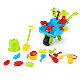 Keezi Kids Sandpit Beach Toys Set Wheelbarrow Shovels Animal Molds Sand Play - Extra Image