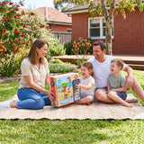 Keezi 62cm Tree Water Table Kids Sandpit Toys Set with Shovels Molds for Sand Play - Close-Up Angle