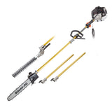 65CC Long Reach Pole Chainsaw Hedge Trimmer Pruner Chain Saw Tree Multi Tool