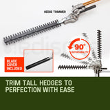 65CC Long Reach Pole Chainsaw Hedge Trimmer Pruner Chain Saw Tree Multi Tool
