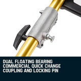 Baumr-AG Brush Cutter Brushcutter Extension Pole Tool Replacement Parts Attachment - Front View
