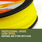 MTM 2.4mm x 120m Trimmer Line Whipper Snipper Cord Brush Cutter Brushcutter - Front View