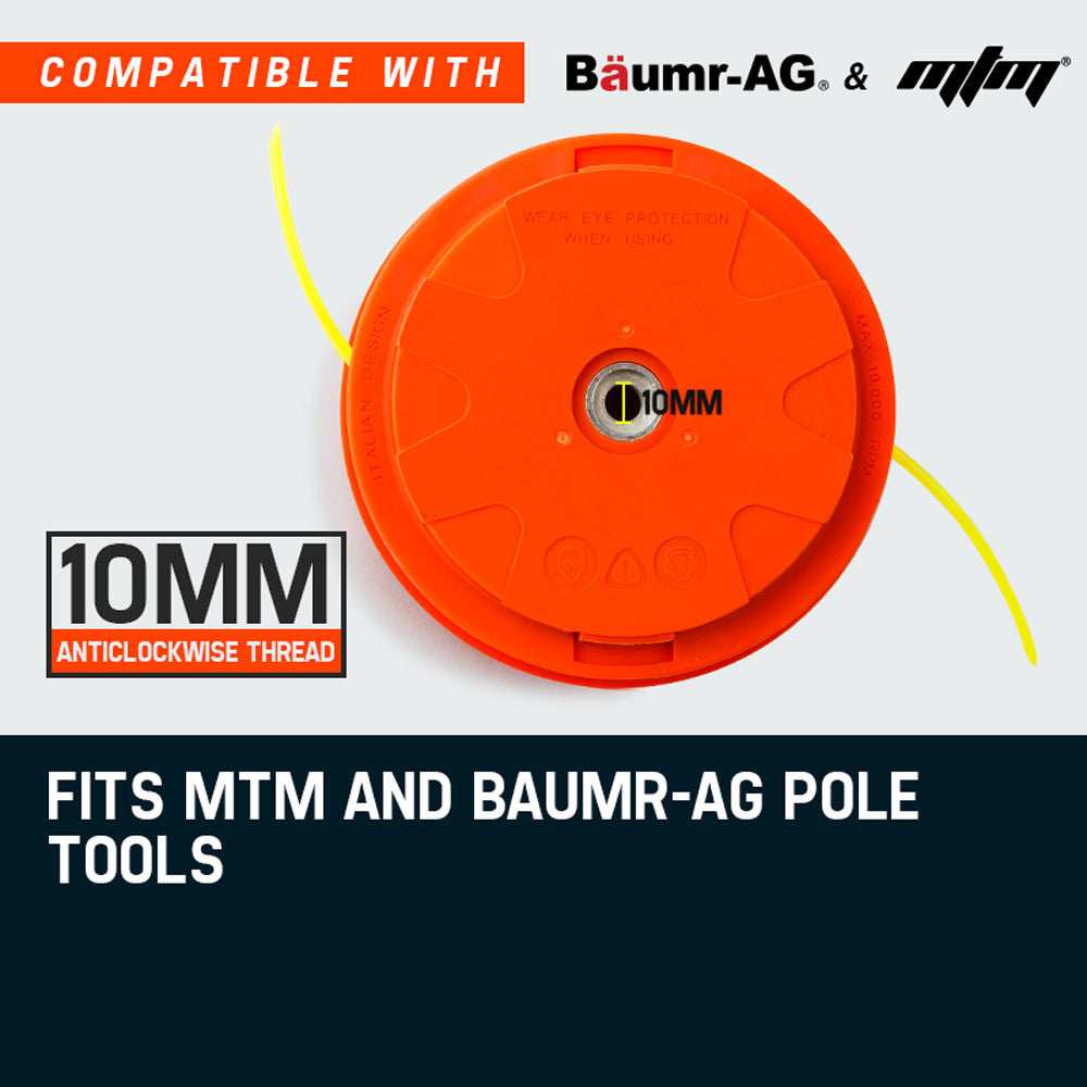 MTM Twister Bump Feed Line Trimmer Head Whipper Snipper Brush Cutter Brushcutter
