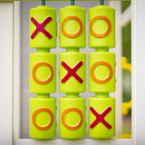 ROVO KIDS Wooden Tower Cubby House with Slide, Sandpit, Climbing Wall, Noughts & Crosses - Side View