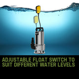 Protege 2000W Dirty Water Submersible Pump- PRD-M6 - Extra Image