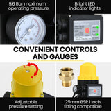 PROTEGE Multi Stage High Pressure Water Pump for Farm Garden Irrigation - Extra Image