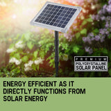 20W Solar Fountain Submersible Water Pump Power Panel Kit Garden Pond - Front View