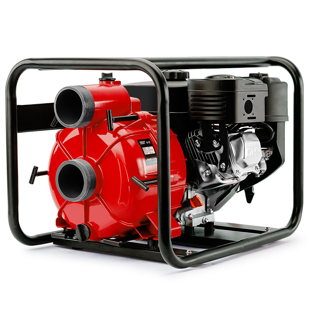 WARTON 8HP 3' Petrol Trash Water Transfer Pump High Flow Irrigation