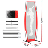 Everfit Baseball Net Pitching Kit with Stand Rebound Net Training Aid - Front View