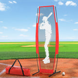 Everfit Baseball Net Pitching Kit with Stand Rebound Net Training Aid - Close-Up Angle