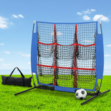 Everfit Soccer Net Baseball Pitching Football Goal Training Aid 9 Target Zone - Close-Up Angle