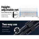 Everfit 3m Badminton Tennis Net Portable Volleyball Kit Adjustable Height - Top-Down View