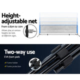 Everfit 4m Badminton Tennis Net Portable Volleyball Kit Adjustable Height - Top-Down View