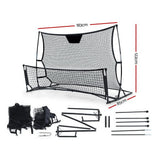 Everfit 1.8m Football Soccer Net Portable Goal Net Rebounder Sports Training - Front View