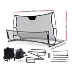 Everfit 2.1m Football Soccer Net Portable Goal Net Rebounder Sports Training, Portable