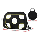 Everfit Football Soccer Goal Net Baseball Target Rebounder Training Aid - Front View