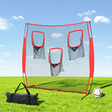 Everfit 1.8m Football Soccer Net Portable Goal Net Training 3 Target Zone - Close-Up Angle