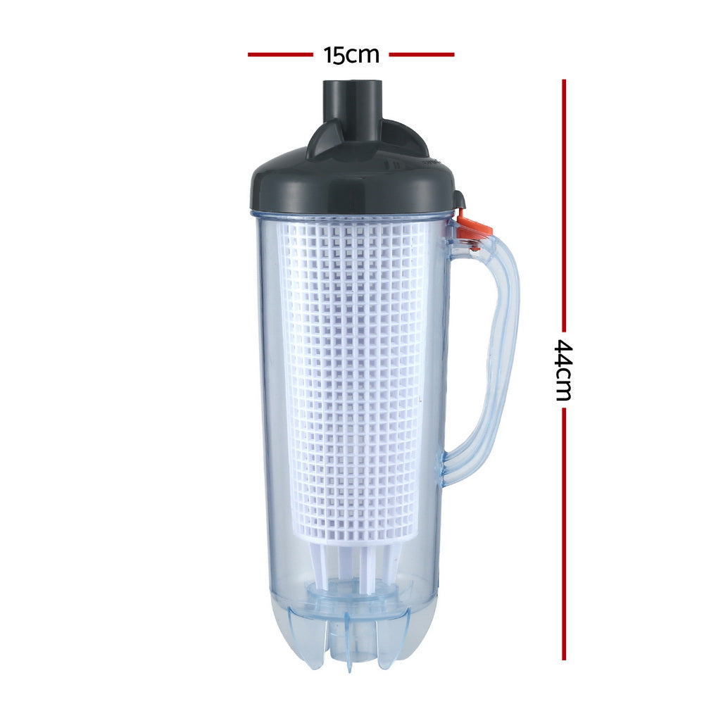 Aqua Buddy In-Ground Pool Leaf Catcher with Heavy-Duty Canister and Universal Compatibility