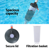 Aqua Buddy In-Ground Pool Leaf Catcher with Heavy-Duty Canister and Universal Compatibility - Rear View