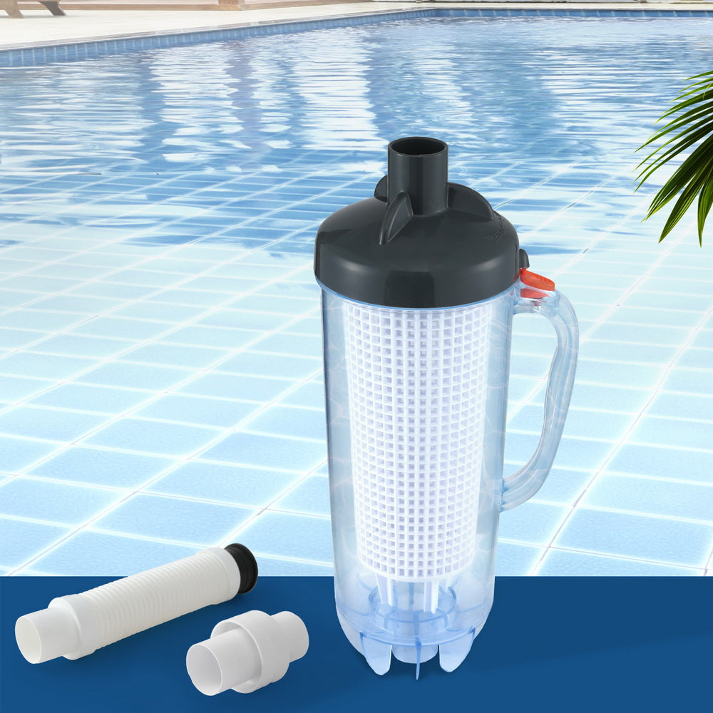 Aqua Buddy In-Ground Pool Leaf Catcher with Heavy-Duty Canister and Universal Compatibility