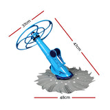 Aquabuddy Pool Cleaner Automatic Vacuum Floor Swimming Climb Wall Inground 10M - Front View