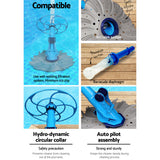 Aquabuddy Pool Cleaner Automatic Vacuum Floor Swimming Climb Wall Inground 10M - 45-Degree Angle