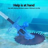 Aqua Buddy Pool Cleaner Automatic Vacuum Swimming Pool Floor Climb Wall 10M - Top-Down View