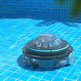 Aqua Buddy Robotic Pool Cleaner Automatic Vacuum Robot Swimming Cordless - Close-Up Angle