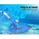 Aqua Buddy Pool Cleaner Automatic Vacuum Swimming Floor Climb Wall Pool 10M Hose - Top-Down View