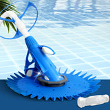 Aqua Buddy Pool Cleaner Automatic Vacuum Swimming Floor Climb Wall Pool 10M Hose - Low Angle