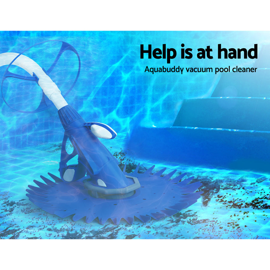 Aqua Buddy Pool Cleaner Automatic Vacuum Floor Climb Swimming Wall Pool 10M Hose, image 4