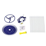 Aqua Buddy Pool Cleaner Automatic Vacuum Floor Climb Suction Swimming Hose 10M - Top-Down View