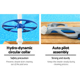 Aqua Buddy Swimming Pool Cleaner Automatic Vacuum Suction 10M Hose - Close-Up Angle
