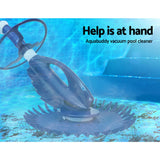 Aquabuddy Pool Cleaner Automatic Swimming Floor Climb Wall Vacuum 10M Hose - Side View
