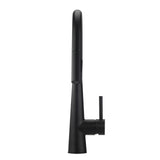 Welba Kitchen Mixer Tap Pull Out Faucet 2-Mode Swivel Black - Low Angle