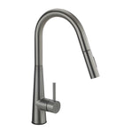 Welba Kitchen Mixer Tap Pull Out Faucet 2-Mode Swivel Grey