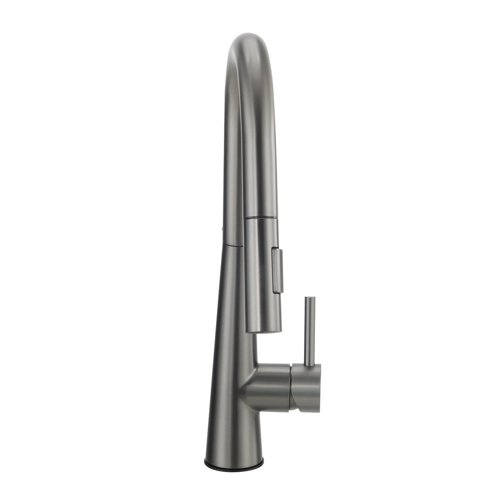 Welba Kitchen Mixer Tap Pull Out Faucet 2-Mode Swivel Grey